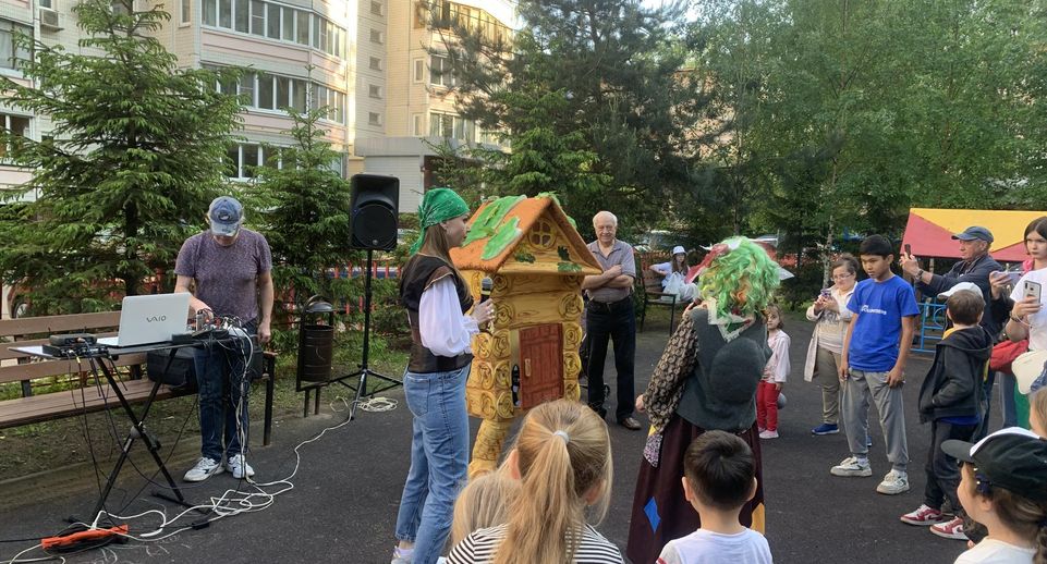 Первыми День защиты детей отпраздновали в Павшино в Красногорске